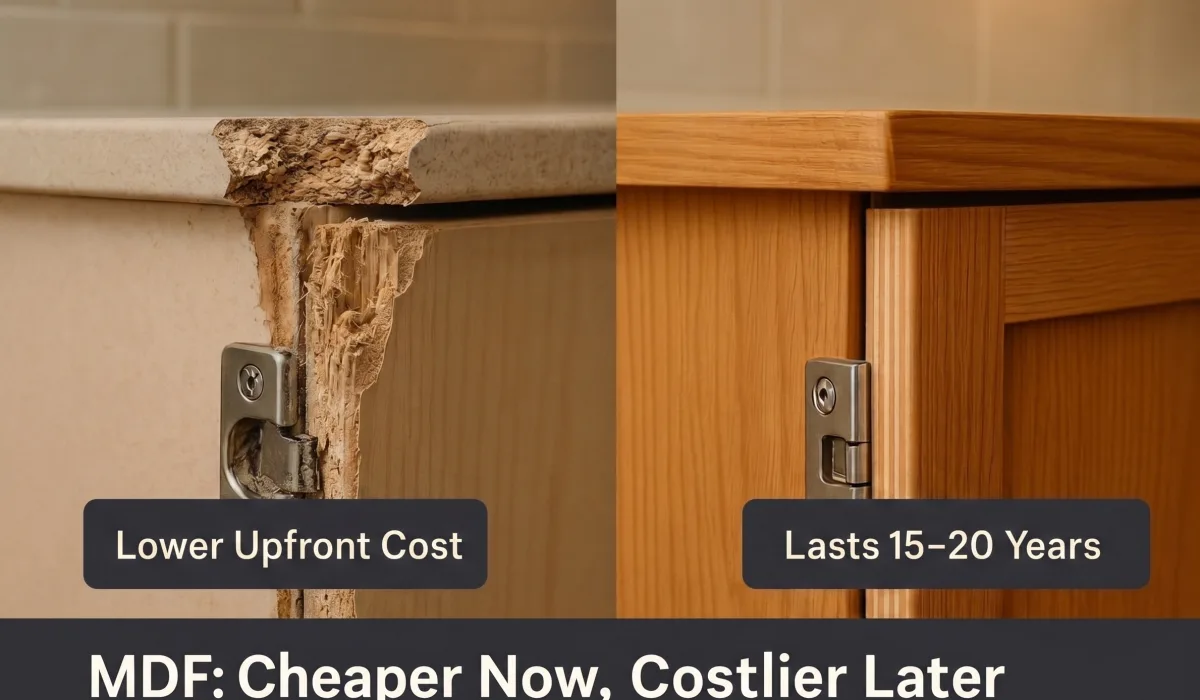kitchen cabinet durability comparison test between cabinet materials