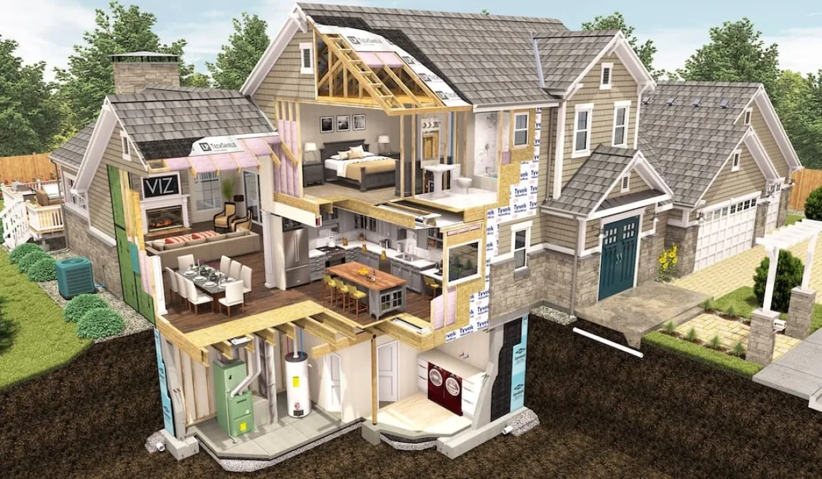 Home Inspection Cutaway