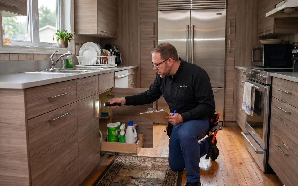 The 7 Kitchen Cabinet Problems Home Inspectors See All the Time in New Brunswick Homes