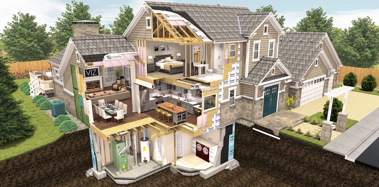 Home Inspection Cutaway